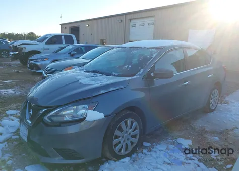 2018 Nissan Sentra S из США, поврежденный, VIN 3N1AB7APXJY240900